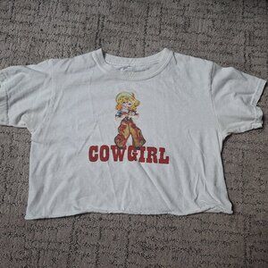 Brandy Melville John Galt Cowgirl Crop Top